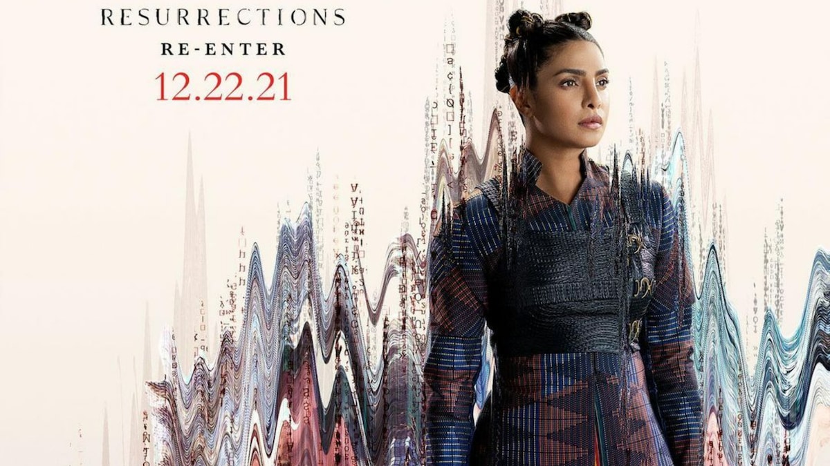 Priyanka Chopra unveils her first look poster from The Matrix: Resurrections, dons a space bun hairdo