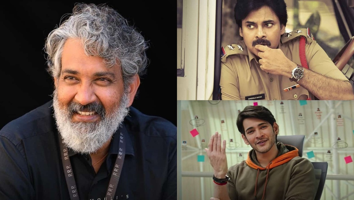 SS Rajamouli thanks Mahesh Babu, Pawan Kalyan for postponing the release of Sarkaru Vaari Paata, Bheemla Nayak