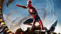 Spider-Man: No Way Home poster: Tom Holland as web-slinger faces off against Doc Ock's tentacles
