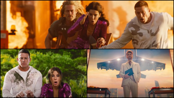 The Lost City trailer: Brad Pitt saves Sandra Bullock-Channing Tatum from Daniel Radcliffe's trap