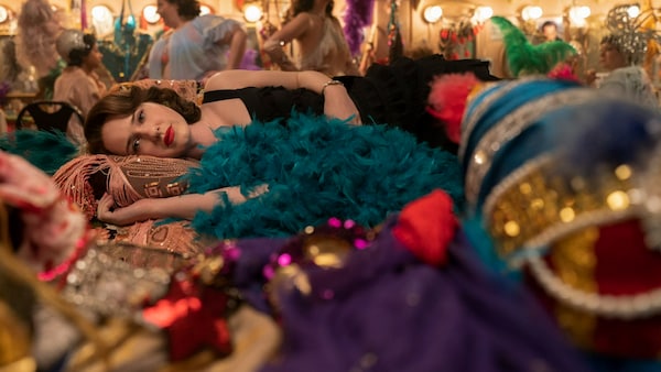 The Marvelous Mrs. Maisel season 4 first look: Midge captured in a pensive mood amid a party in latest photo