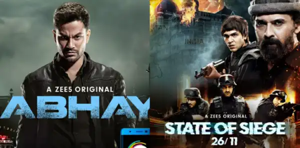 Top Action web series on ZEE5 watch online