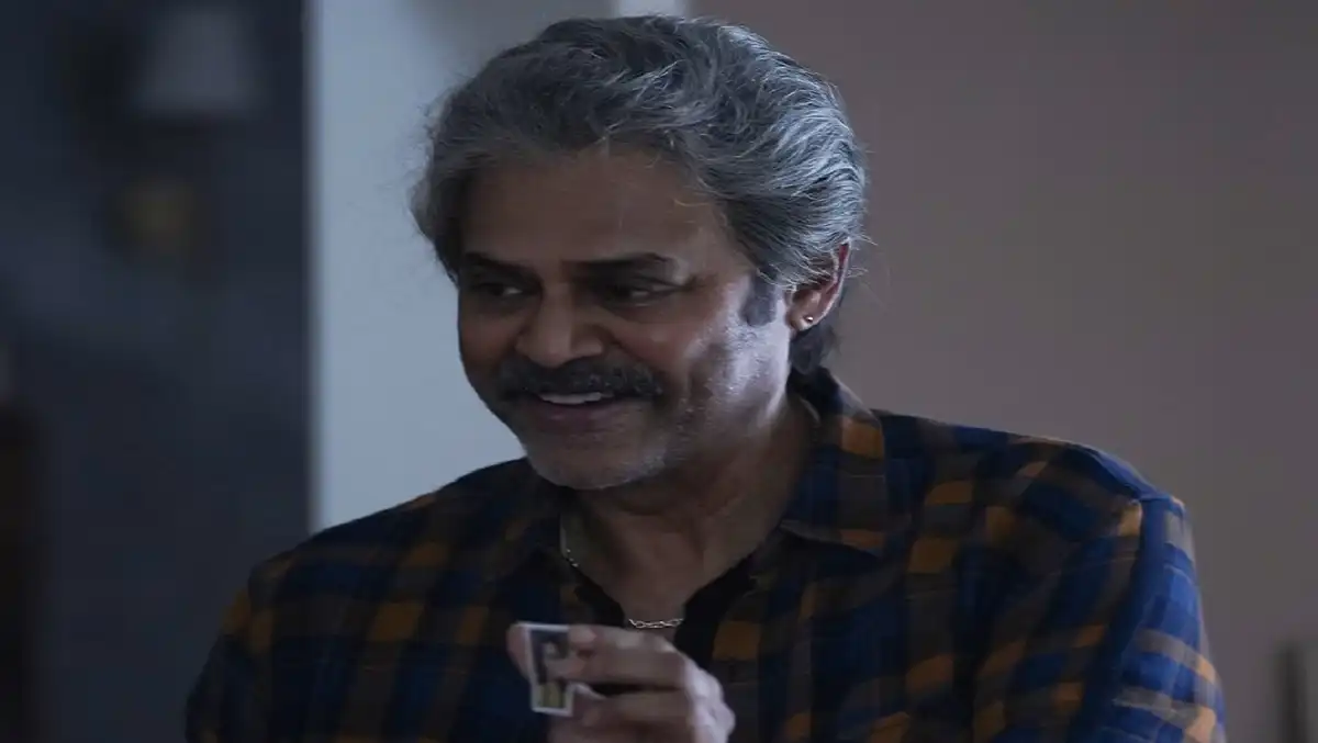 Venkatesh rocks his salt-pepper look in a birthday glimpse from Netflix's Rana Naidu