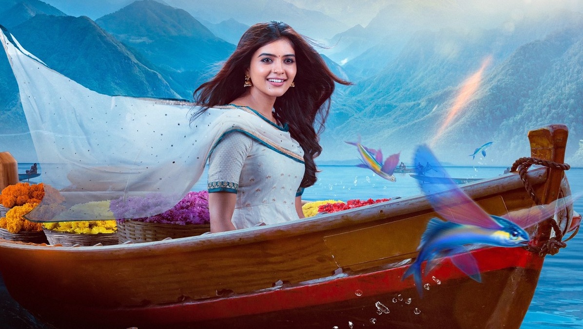 Vijay Sethupathi introduces Amritha Aiyer as Meenakshi, the female lead in Teja Sajja's superhero film Hanu-Man