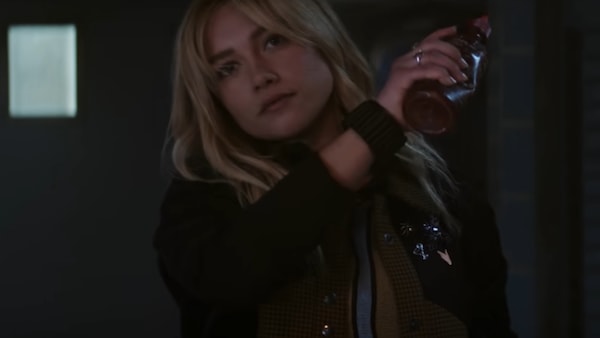 Was Black Widow's post-credit scene between Yelena Belova and Clint Barton a secret for the Hawkeye team?