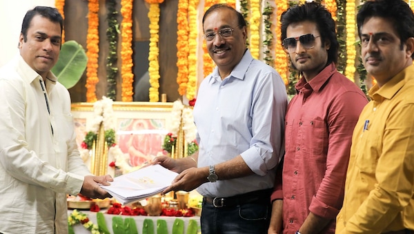 Actor Sudheer Babu teams up with Harshavardhan for an action entertainer