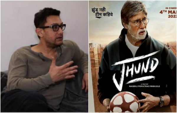 Aamir Khan reviews Jhund, calls it 'one of the greatest films' of Amitabh Bachchan