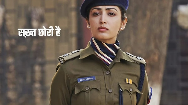 Dasvi: Yami Gautam poses as a stern cop in her first look from Abhishek Bachchan starrer