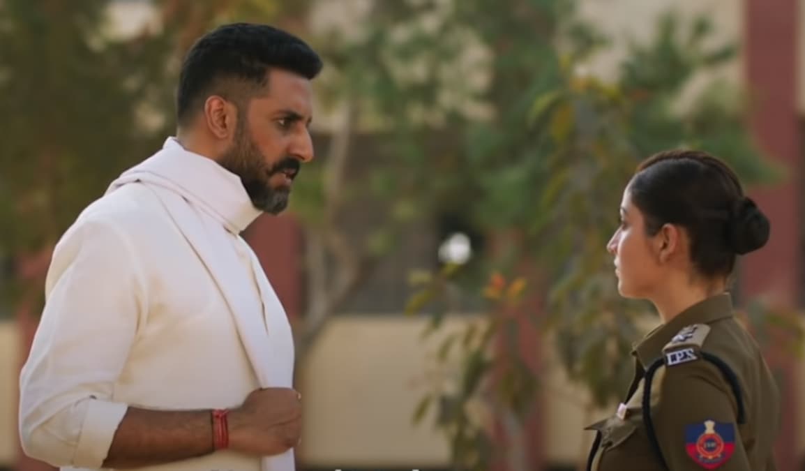 Dasvi trailer Twitter reactions: Abhishek Bachchan's look becomes fans' favourite; netizens call it a frolicking trailer