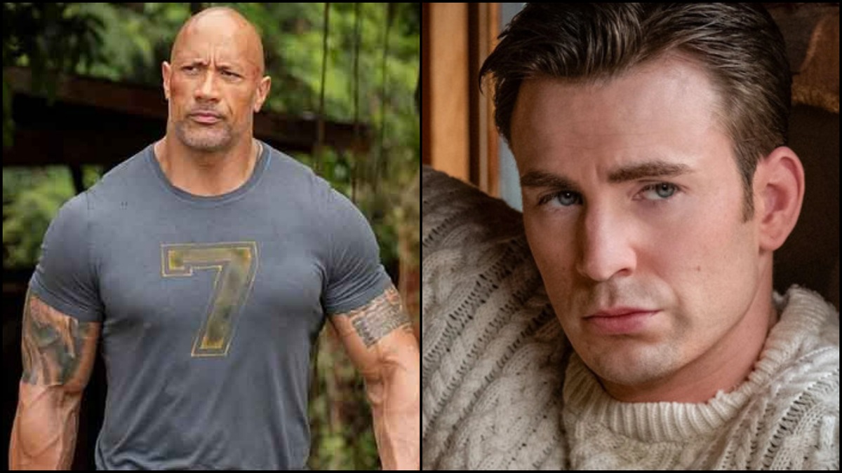 Dwayne Johnson and Chris Evans to star in holiday action-comedy Red One