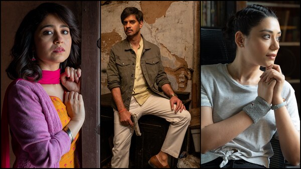 Exclusive! Yeh Kaali Kaali Ankhein actors Tahir Raj Bhasin, Shweta Tripathi, Anchal Singh on pulp-fiction inspired series set in the heartland of India