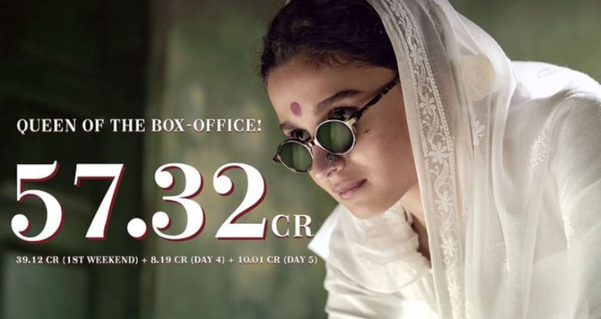 Gangubai Kathiawadi box office collection day 5: Alia Bhatt starrer crosses the Rs 50 crore mark