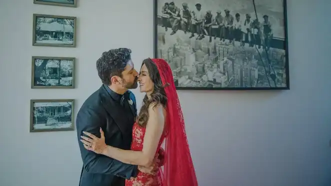 In Photos: Farhan Akhtar-Shibani Dandekar's wedding photos are straight out of a fairytale