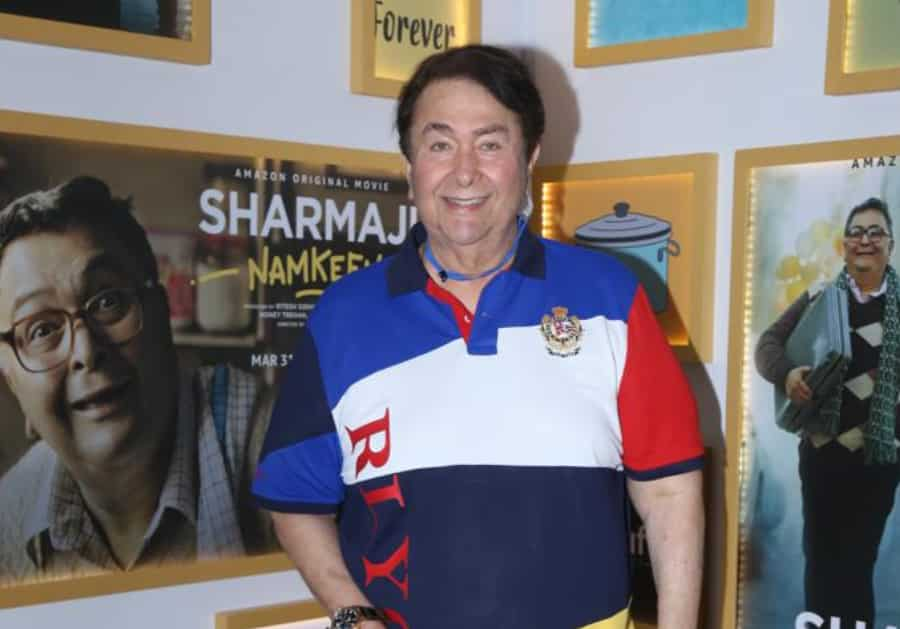 Randhir Kapoor attended the special screening