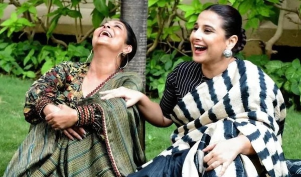 Vidya Balan (right)