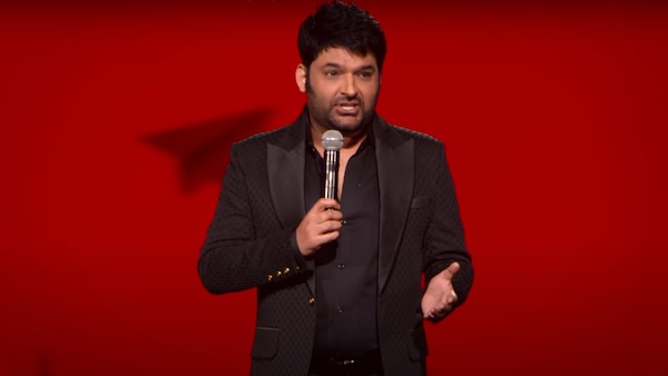 Watch Kapil Sharma get an amusing reproach from his former teacher at Netflix event