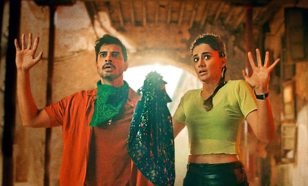 Looop Lapeta clip: Taapsee Pannu and Tahir Raj Bhasin make some unwise decisions in the latest video