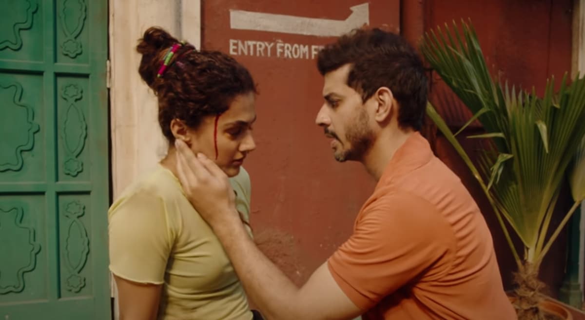 Looop Lapeta song Tera Mera chronicles Taapsee Pannu and Tahir Raj Bhasin's love for each other