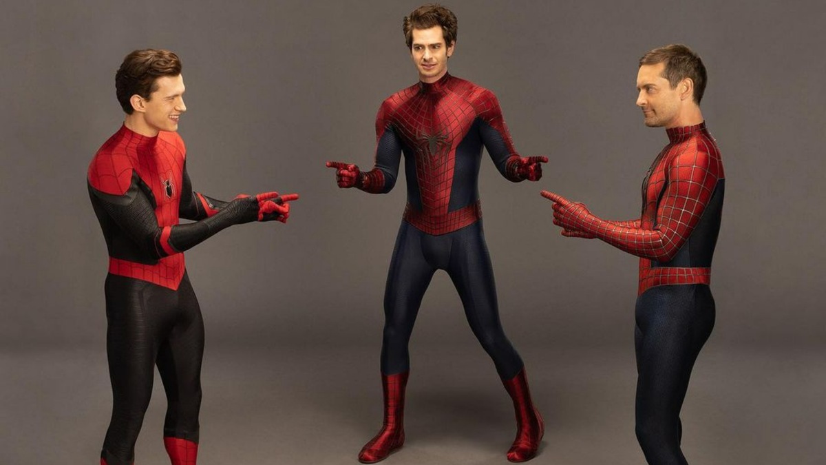 Spider-Man: No Way Home - Tom Holland, Andrew Garfield, Tobey Maguire break the internet by recreating the iconic meme