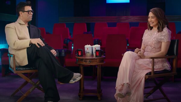 The Fame Game: Madhuri Dixit opens up about her equation with husband Dr Nene to Karan Johar