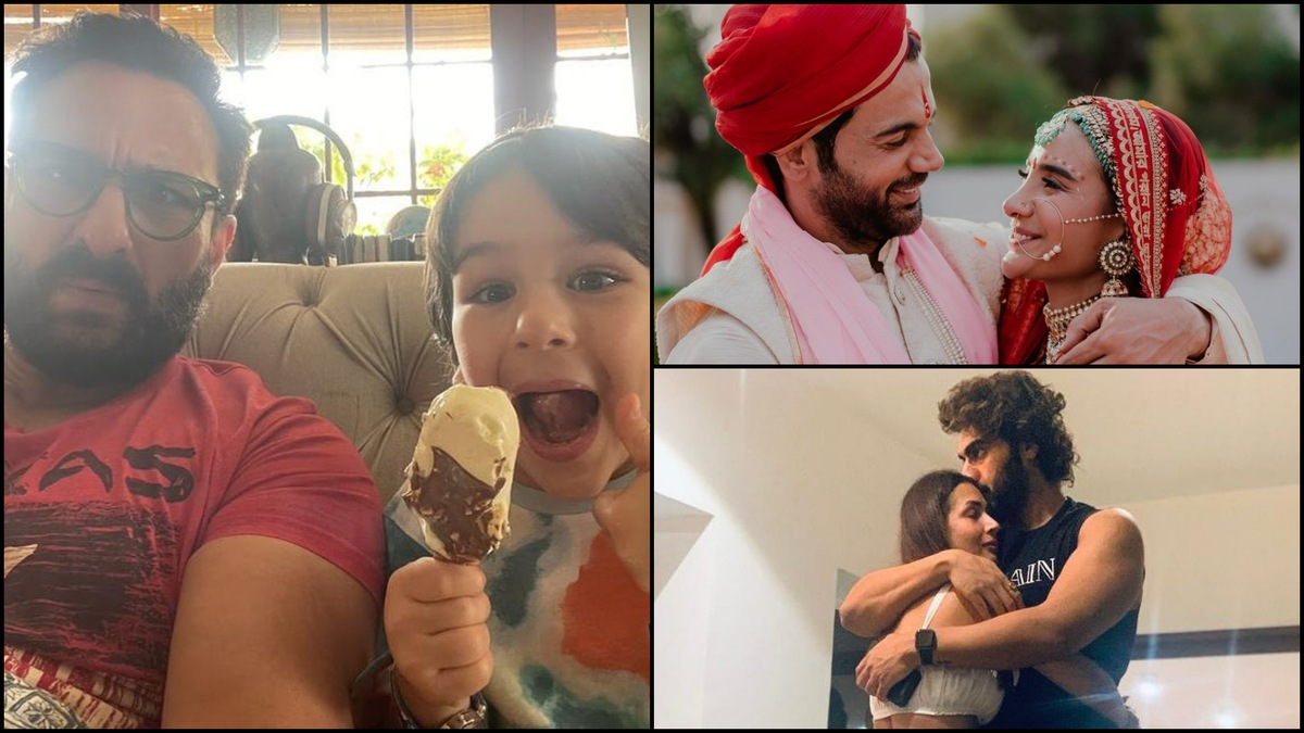 Valentine's Day 2022: From Saif Ali Khan-Kareena Kapoor Khan, Malaika Arora-Arjun Kapoor to Rajkummar Rao-Patralekhaa; Bollywood stars celebrate love
