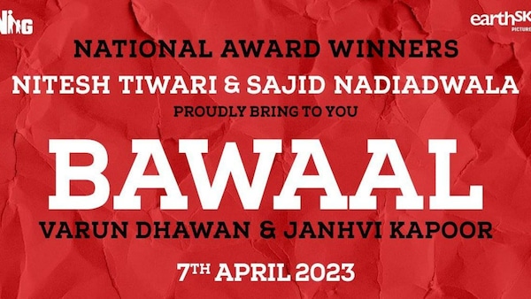 Varun Dhawan and Janhvi Kapoor to create 'Bawaal' onscreen in Nitesh Tiwari directorial