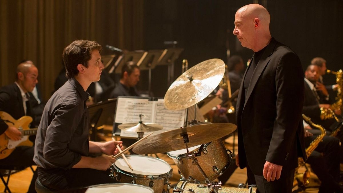 Whiplash: JK Simmons’ compelling performance lent the film considerable gravitas