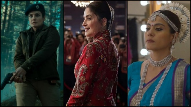 Women's Day 2022: Madhuri Dixit, Kajol, Raveena Tandon; evergreen Bollywood queens to watch on Netflix