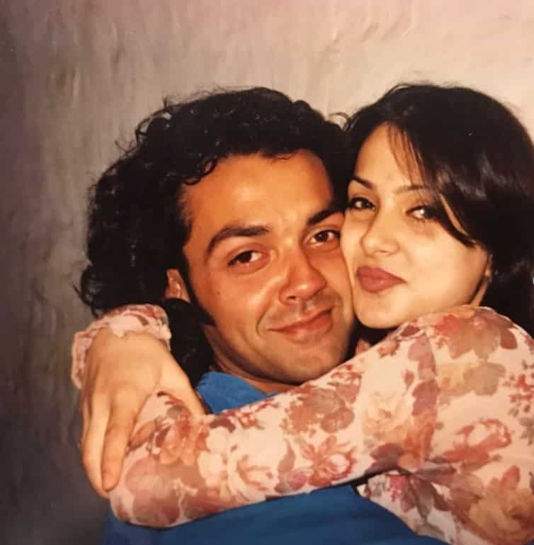 Bobby and Tania can be seen all lovey-dovey in their yesteryear picture that was shared by the actor on his 25th wedding anniversary.