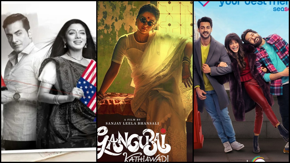 April 2022 Week 4 OTT movies, web series India releases: From Anupama Namaste America, Never Kiss Your Best Friend 2 to Gangubai Kathiawadi