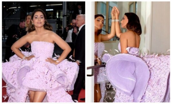 Cannes 2022: Hina Khan charms her admirers with her ravishing look in gorgeous lilac dress, see photos