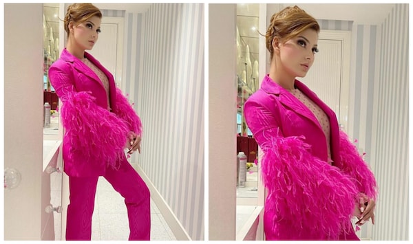 Cannes 2022: Urvashi Rautela's sexy red carpet wardrobe is a sight for sore eyes, see photos