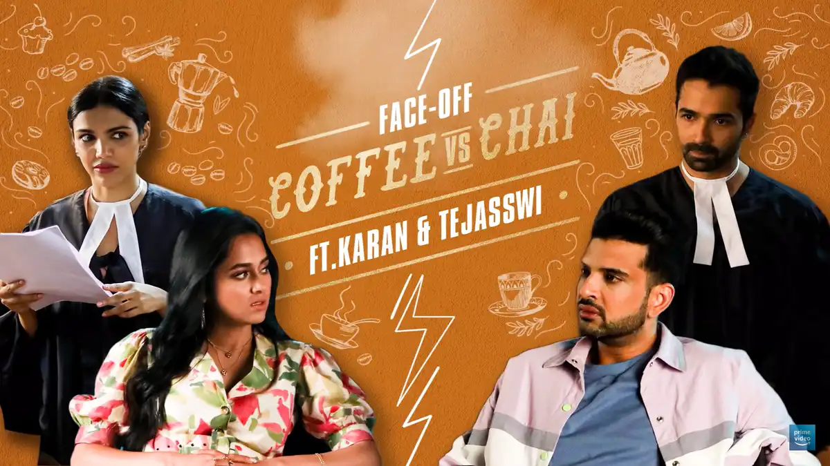 Chai vs Coffee! Karan Kundrra-Tejasswi Prakash get into a serious battle, Guilty Minds' Shriya Pilgaonkar-Varun Mitra fight their case