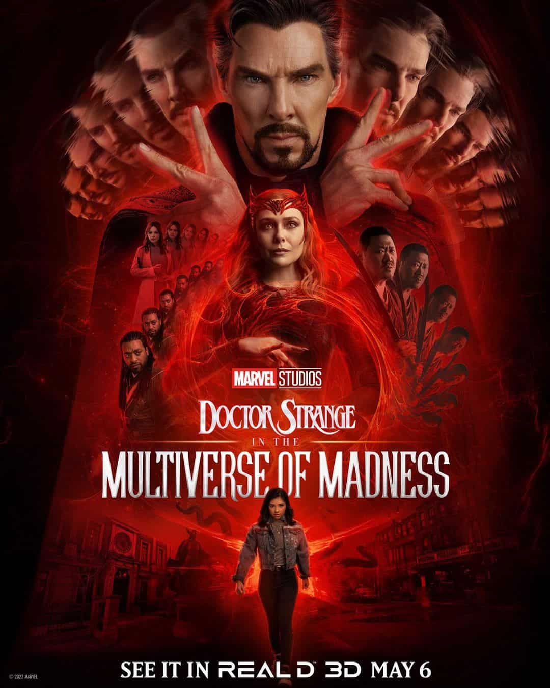 New theatrical posters for Doctor Strange in the Multiverse of Madness are out