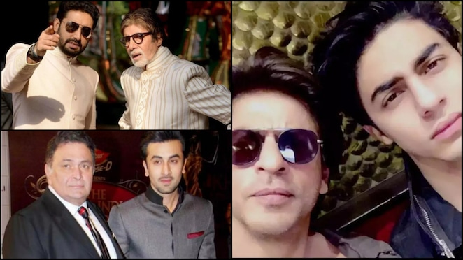 Father's Day 2022: From Shah Rukh Khan-Aryan Khan to Amitabh Bachchan-Abhishek Bachchan, famous father-son duos of Bollywood