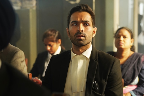 Varun Mitra in a still from Guilty Minds, Image via Amazon Prime Video