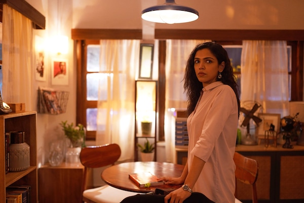 Shriya Pilgaonkar in a still from Guilty Minds, Image via Amazon Prime Video