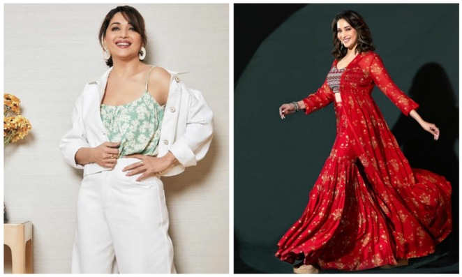 Happy Birthday Madhuri Dixit: Gorgeous looks of the Dhak Dhak girl that give major fashion goals