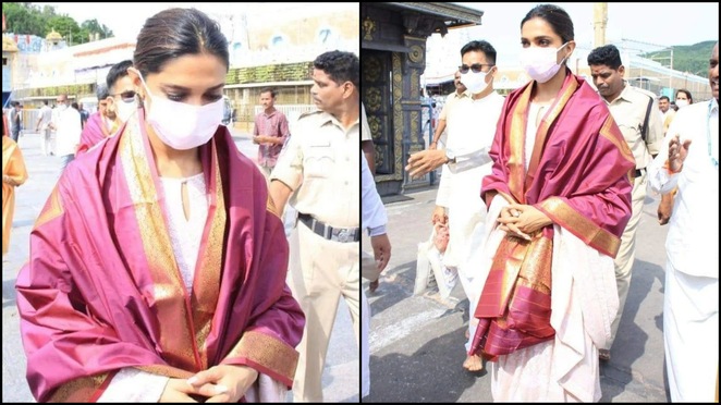 In Pics: Deepika Padukone visits Tirupati Temple with family, celebrates father Prakash Padukone's birthday