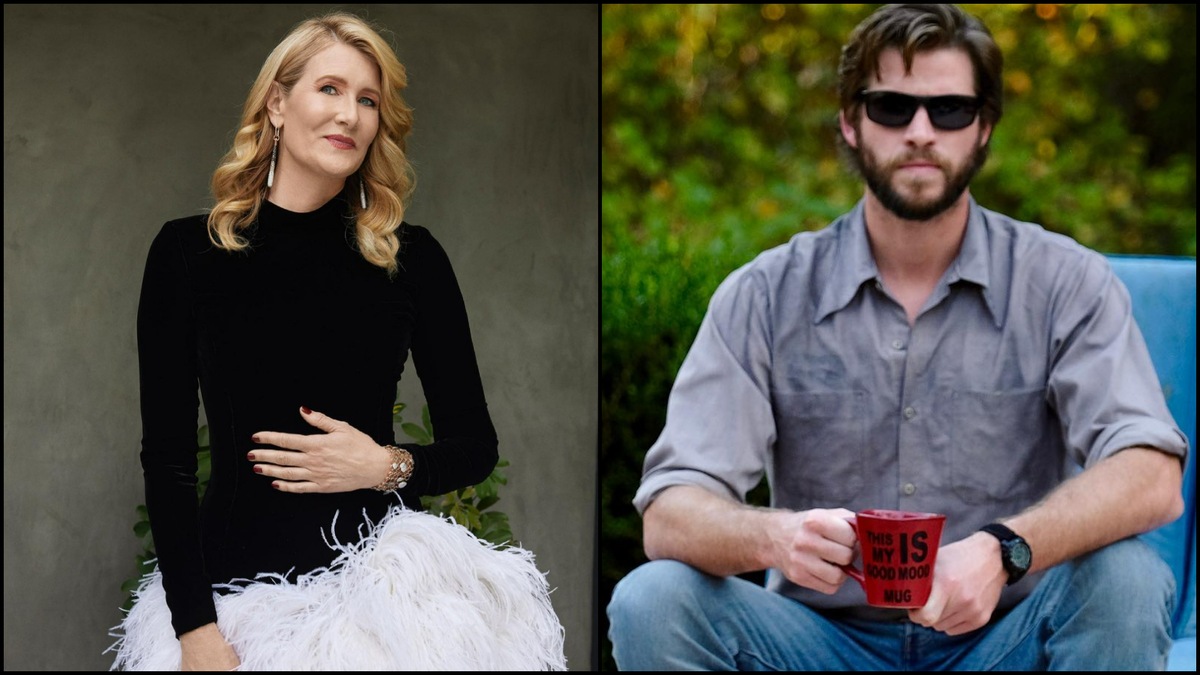 Laura Dern and Liam Hemsworth for Netflix's Lonely Planet