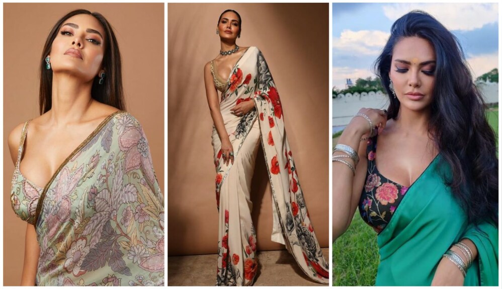 PHOTOS: Aashram 3's Esha Gupta seduces fans with her gorgeous saree looks