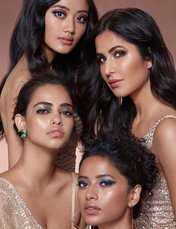 Andrea has also shared a frame with Katrina Kaif for the latter's make-up brand.