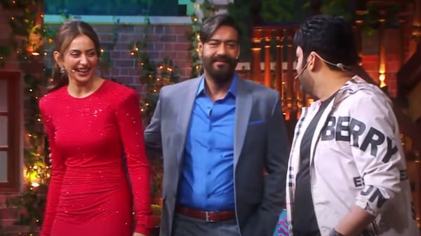 Runway 34: Host flirts with Rakul Preet on The Kapil Sharma Show, Ajay Devgn scares him away