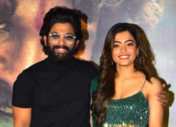 Allu Arjun and Rashmika