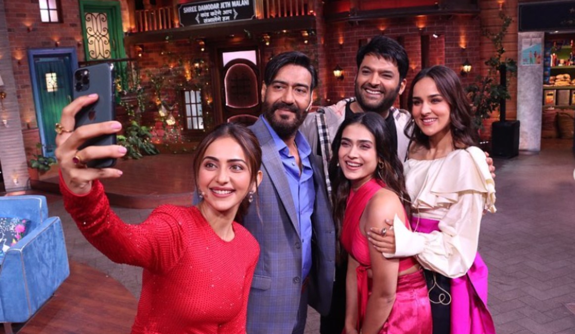 The Kapil Sharma Show: Ajay Devgn, Rakul Preet promote Runway 34; Krushna Abhishek cracks hilarious jokes, see pics