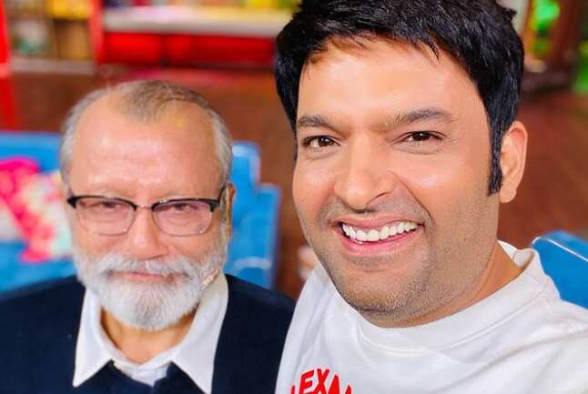 Kapil shares a separate post, especially for Pankaj Kapur and mentions in the caption, "Have grown up watching his tv serials and movies, what a versatile actor and a great human.it was n honor meeting n hosting him on our show. Thank you @officialpankajkapur sir for gracing our show with your presence your great fan.
