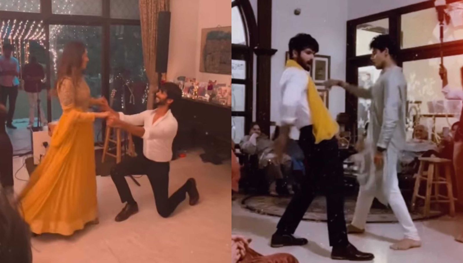 Move aside dancing uncles, Shahid Kapoor, Ishaan and Mira take to the dance floor at a family affair and it is party gold