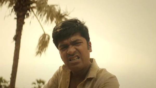 Silambarasan as a young man