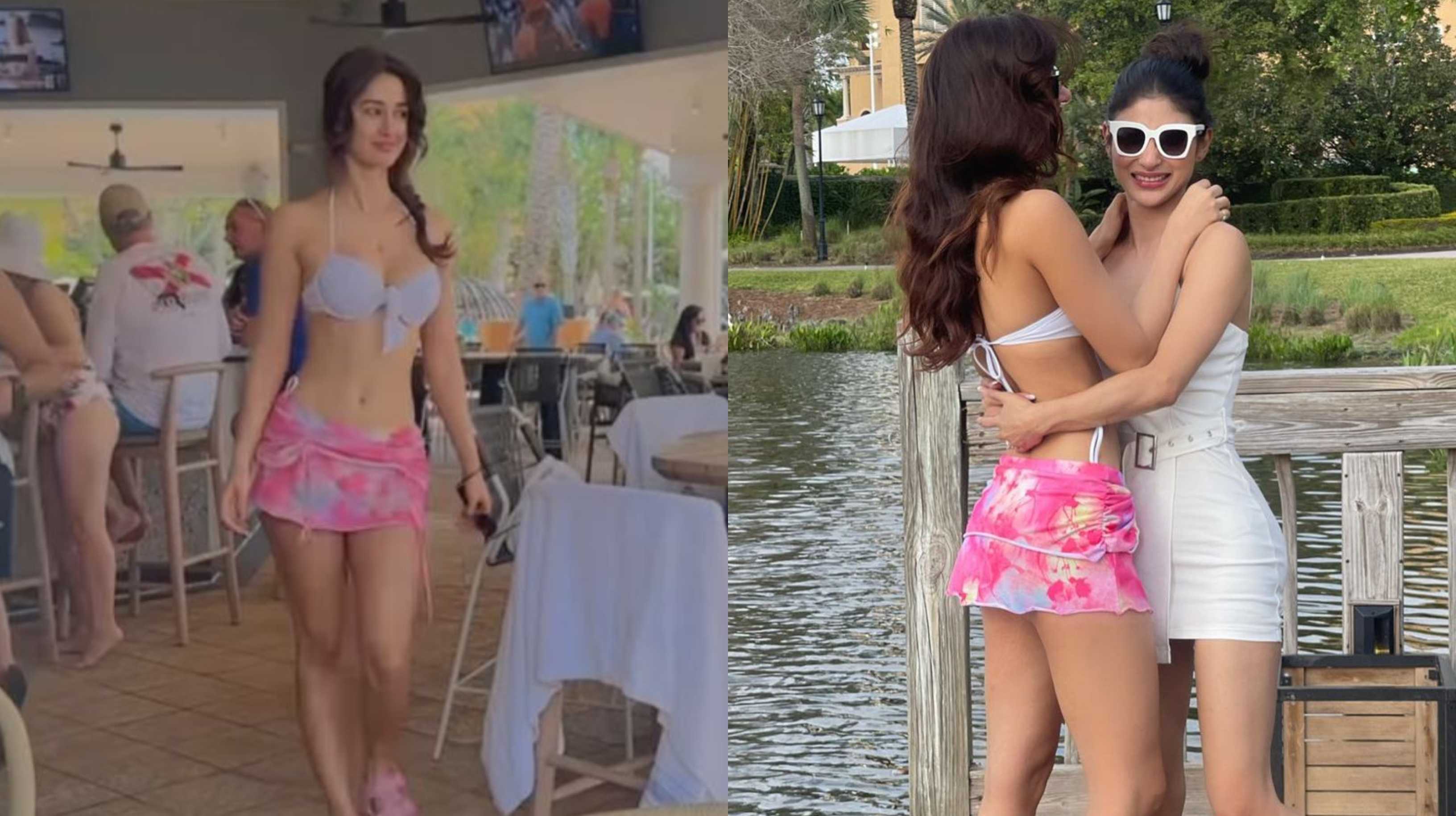 ‘Chotii bacchi ho kya’: Mouni Roy’s video of Disha Patani parading in a bikini gives wings to netizens’ creativity