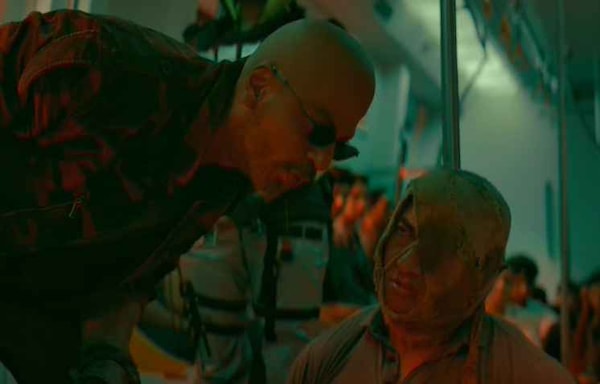 A still from Jawan trailer